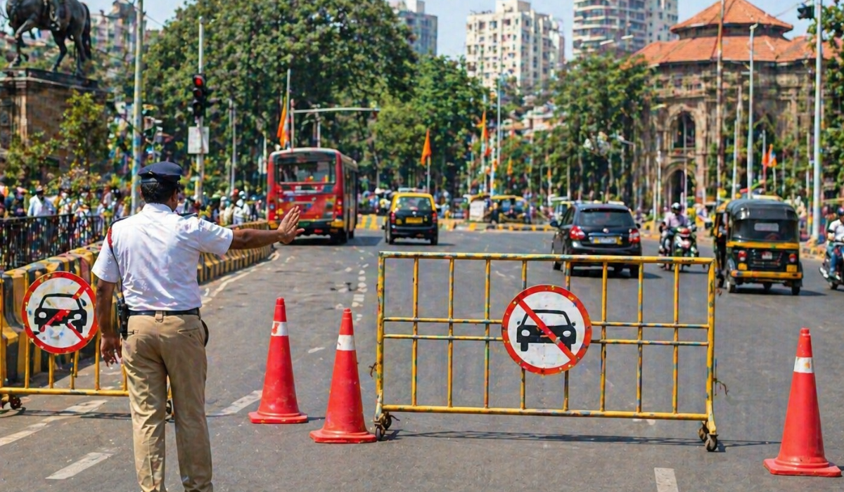 Mumbai : महाराष्ट्र दिनानिमित्त दादरमध्ये वाहतूक निर्बंध; कोणते रस्ते बंद? कुठे नो-पार्किंग? वाचा सविस्तर 