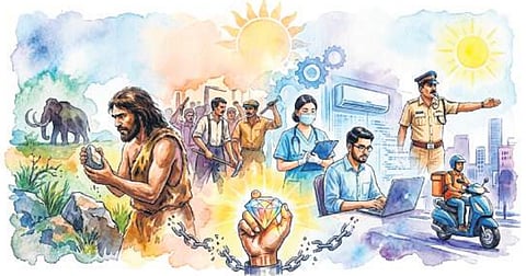 श्रमाच्या सावलीतील संस्कृती