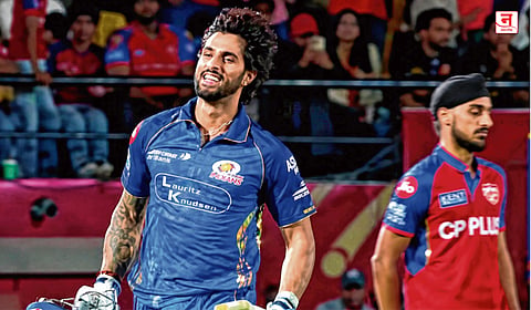 IPL 2026 : तिलकचे अर्शदीपला प्रत्युत्तर; पंजाबचा सलग पाचवा पराभव