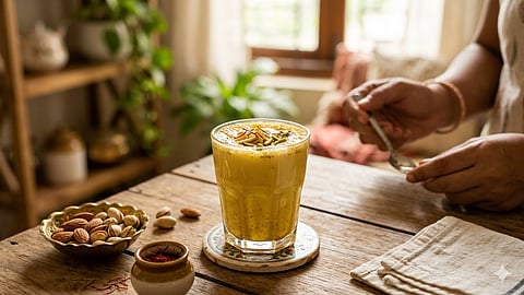 Badam Milk Benefits: थकवा होईल छू मंतर! रोज प्या चविष्ट बदाम दूध; जाणून घ्या सोपी रेसिपी