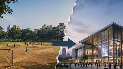 Mumbai : वांद्र्यातील खेळाच्या मैदानाचे आरक्षण बदलणार; 'एक्झिबिशन सेंटर'चा प्रस्ताव