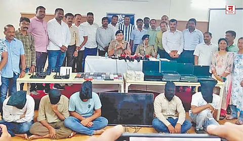 साताऱ्यातून अमेरिकन नागरिकांची फसवणूक; मुंबईतील २१ जणांच्या टोळीला अटक