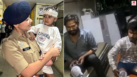 मंदिराबाहेरून पळवलेल्या दीड वर्षांच्या चिमुरड्याची पोलिसांकडून सुटका; चकमकीत दोन्ही आरोपी जखमी