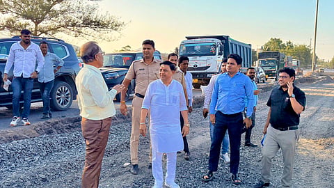 Bhiwandi : पावसाळ्यापूर्वी भिवंडी-वाडा रस्त्याची एक मार्गिका सुरू होणार