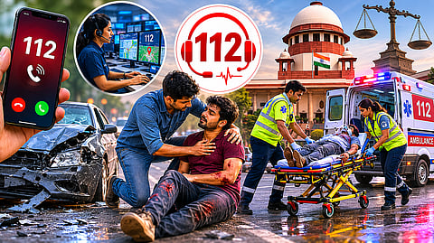 ११२ क्रमांकाची हेल्पलाइन ठरणार देवदूत; अपघातातील जखमींना मदतीसाठी ‘सर्वोच्च’ निर्देश