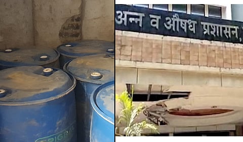 भिवंडीत ६ हजार लिटर मिथेनॉल जप्त