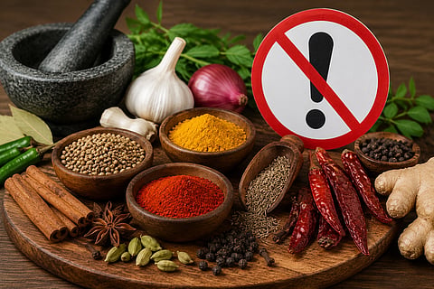 Health Tips : मसाले आरोग्यासाठी फायदेशीर, पण 'हे' कॉम्बिनेशन ठरू शकतात धोकादायक; जाणून घ्या तज्ज्ञांचा सल्ला