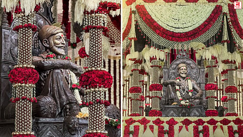 Raigad : शिवराज्याभिषेक दिनानिमित्त रायगडावर जल्लोष; फुलांनी सजला गड, हजारो शिवभक्तांची उपस्थिती
