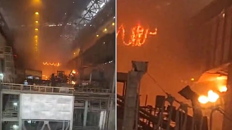 विशाखापट्टणम स्टील प्लांटमध्ये भीषण अपघात! वितळलेलं लोखंड अंगावर सांडल्याने ८ कामगारांचा मृत्यू, अनेकजण जखमी