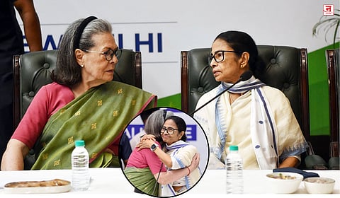 ममता बॅनर्जींनी घेतली सोनिया गांधींची भेट