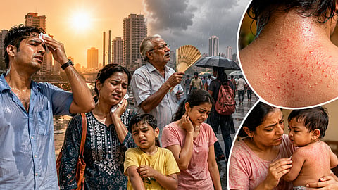 उकाडा, आर्द्रतेमुळे ठाणेकर हैराण; घामोळ्यांच्या तक्रारींमध्ये मोठी वाढ