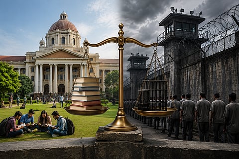 विद्यापीठांपेक्षा कारागृहे झाली उदंड 