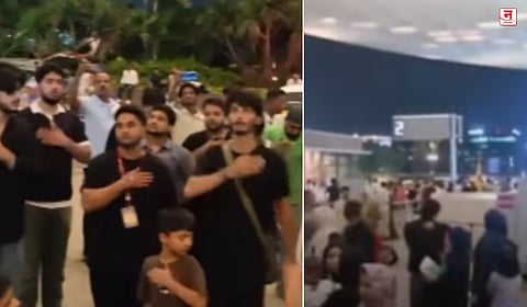 मुंबई विमानतळाबाहेरील ‘मातम’ व्हिडीओवरून नवा वाद