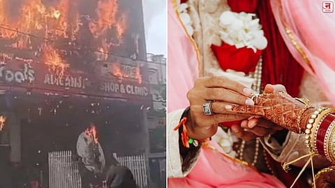 Lucknow Fire : लग्नाचं स्वप्न झालं भस्मसात!  जिथे प्रेम फुललं, तिथेच जोडप्याचा अंत, लखनऊ अग्निकांडमधील मन सुन्न करणारी घटना 