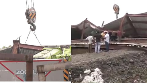 कोलकात्यात बांधकामाधीन गोदामाचे छत कोसळले; ३ ठार, अनेक कामगार ढिगाऱ्याखाली अडकल्याची भीती, Video