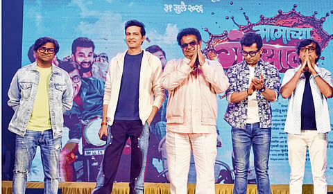 ‘मामाच्या गोव्याला जाऊया’चा टीझर प्रदर्शित; अंकुश, कुशल, अभिजीत आणि संतोषच्या गँगचा चित्रपटगृहात होणार तुफान राडा