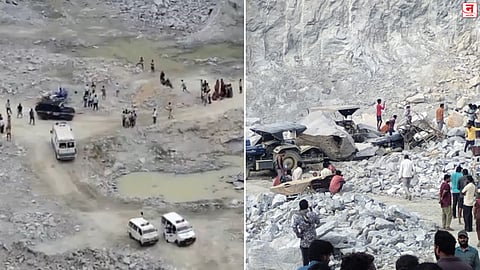 बंगळुरूत काळाचा घाला! दगडखाणीत ४० फुटांवरून कोसळला ग्रॅनाइटचा महाकाय खडक; ८ मजुरांचा जागीच मृत्यू, अनेक जखमी