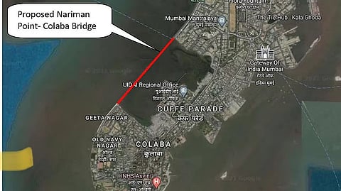 Mumbai : नरिमन पॉइंट ते कफ परेड सागरी सेतू; प्रकल्प १७ वर्षांनंतर पुनरुज्जीवित
