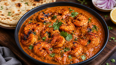 Sunday Special Recipe : जेवणाची मजा होईल दुप्पट; बनवा मसालेदार प्रॉन टिक्का मसाला
