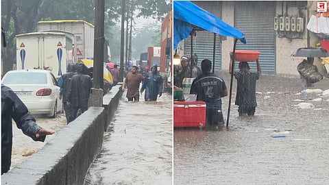 पावसाच्या तडाख्याने जनजीवन ठप्प; गावे जलमय, रस्ते बंद, पर्यटनस्थळांवर बंदी