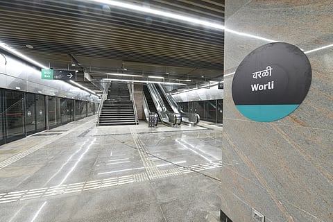 Mumbai : वरळी मेट्रो स्थानकात गळती; ए-२ प्रवेशद्वार दुरुस्तीसाठी दोन दिवस बंद