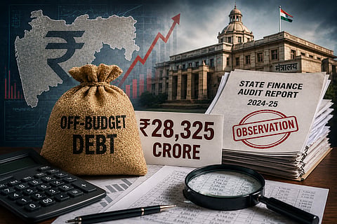 राज्य सरकारचे अर्थसंकल्पबाह्य कर्ज २८,३२५ कोटी रुपयांवर; राज्य वित्त लेखा परीक्षण अहवालात ठपका