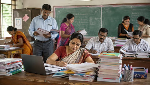 शिक्षकांमागे अशैक्षणिक कामांचा ससेमिरा; सरकारी शाळांपुढे अस्तित्वाचे संकट