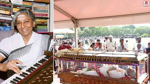 दिग्गज पार्श्वगायिका एस. जानकी यांना अखेरचा निरोप; शासकीय इतमामात अंत्यसंस्कार