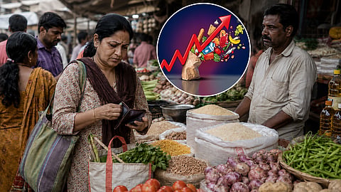 वाढत्या अन्नधान्याच्या किमतीचा सामान्यांना फटका