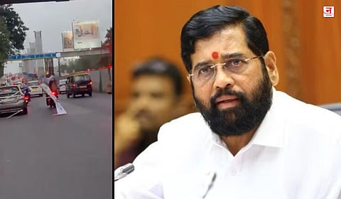 Thane : 'अनधिकृत होर्डिंग्ज हटवा'; बॅनर दुर्घटनेनंतर उपमुख्यमंत्री एकनाथ शिंदेंचे निर्देश