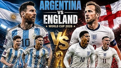 FIFA World Cup 2026 : पाऊले चालती अंतिम फेरीची वाट...; दुसऱ्या उपांत्य सामन्यात मेस्सीच्या अर्जेंटिनासमोर केनच्या इंग्लंडचे आव्हान