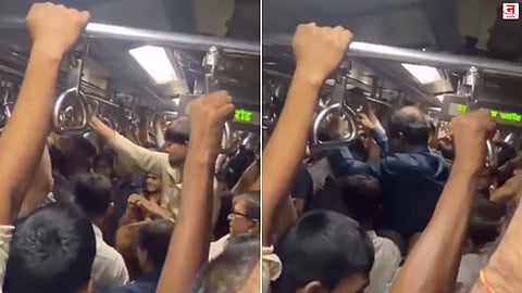 Mumbai : अंधेरी-विरार लोकलमध्ये तरुणाला १०-१२ जणांकडून बेदम मारहाण; VIDEO व्हायरल