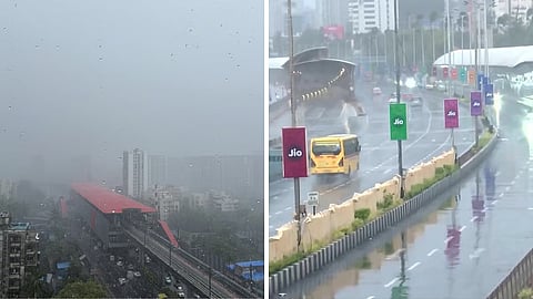 मुंबईत मुसळधार पावसासह भरतीचाही धोका; वादळी वाऱ्याचा इशारा, नागरिकांना सतर्कतेचे आवाहन