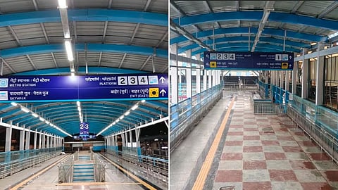 Mumbai : घाटकोपरला उन्नत डेक प्रवाशांच्या सेवेत; गर्दीचे विभाजन होण्यास मिळणार मदत
