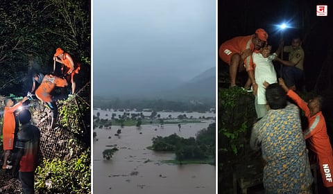 मुसळधार पावसामुळे पालघर जिल्हा प्रशासन सतर्क; गावांचा संपर्क तुटला, १,१५५ नागरिकांना सुरक्षित स्थळी हलवले