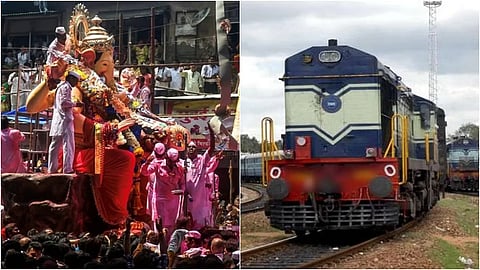 मध्य रेल्वेच्या अतिरिक्त गणपती 'विशेष गाड्या'; पनवेल-चिपळूण दरम्यान ३० अनारक्षित मेमू सेवा, LTT आणि मडगाव दरम्यान ४ गाड्या