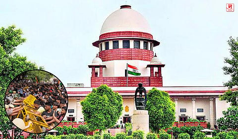 CJP Protest : 'त्या' आंदोलकांची सुटका करा; सर्वोच्च न्यायालयाचे महाराष्ट्रासह ७ राज्यांना आदेश 