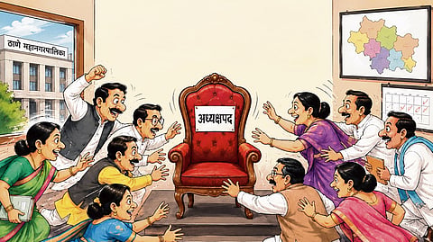अध्यक्षपदासाठी हालचालींना वेग; ९ पैकी ७ प्रभाग समितीच्या अध्यक्षपदांवर उमेदवार; मुंब्य्रात MIM चे आव्हान; ४ ऑगस्टला होणार फैसला