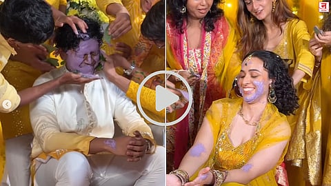 'Gen Z काहीही करू शकतात!' पिवळी नाही केली जांभळी 'हळदी'; नवदांपत्याचा Video पाहून नेटकरी म्हणाले, 'थॅनोसचे नातेवाईक'