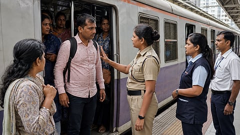 लोकलच्या महिला डब्यात घुसखोरी करणाऱ्यांना लगाम; आता २,५०० रुपयांपर्यंत दंड 