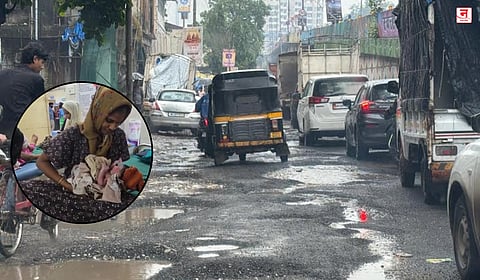 Bhiwandi : गर्भवतीची रिक्षातच प्रसूती; रस्त्यांवरील खड्डे आणि वाहतूककोंडीचा प्रश्न पुन्हा ऐरणीवर