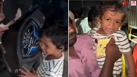 'अम्मा... नाना...' चिमुकल्याची हाक; ३ वर्षांच्या मुलाला पुलावर सोडून दाम्पत्याची गोदावरीत उडी