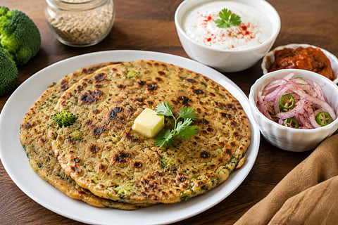 नाश्त्यासाठी बनवा ब्रोकोली-ओट्सचा पौष्टिक पराठा; वाचा सोपी रेसिपी