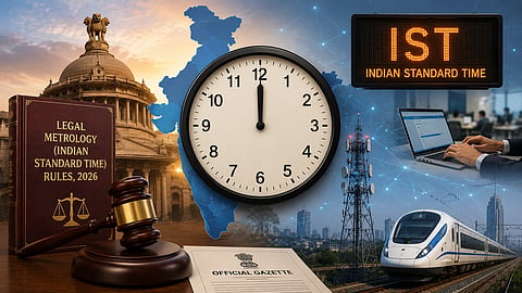 भारतीय मानक वेळ अनिवार्य करणारे नियम सरकारकडून जारी; अंमलबजावणीसाठी १८० दिवसांची मुदत