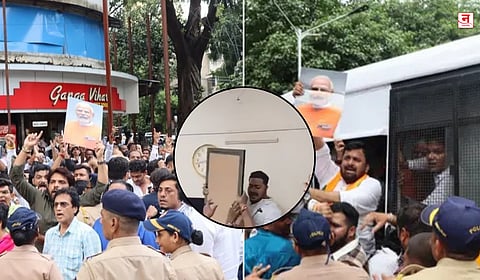Mumbai : माहिममध्ये भाजप-मनसेत राडा; भाजप युवा मोर्चाचा शिवतीर्थावर धडक देण्याचा प्रयत्न