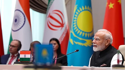 दहशतवादाविरुद्ध लढ्याचे मोदींचे आवाहन; शांघाय सहकार्य संघटनेत पाकिस्तानवर जोरदार टीका 