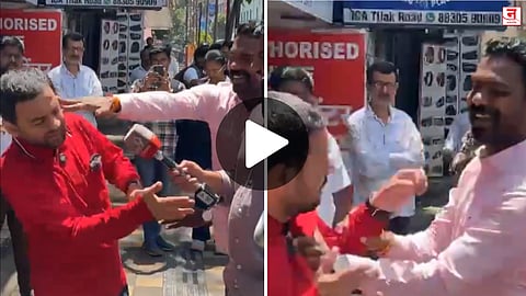 डीजेला विरोध करणाऱ्या विद्यानंद बापट यांना मारहाण; पुण्यातील घटनेचा VIDEO व्हायरल