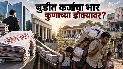 बुडीत कर्जाचा भार कुणाच्या डोक्यावर?