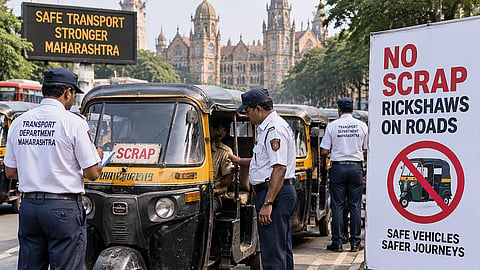 स्क्रॅप रिक्षांवर होणार कारवाई; ५ ऑक्टोबरपर्यंत विशेष मोहीम, नियमबाह्य रिक्षा रडारवर