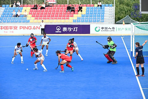 ज्युनिअर आशियाई चषक महिला हॉकी स्पर्धा : भारतीय महिलांचीही विजयी सुरुवात